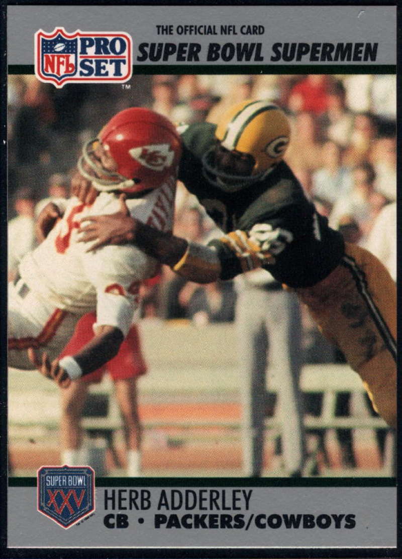 1990-91 Pro Set Super Bowl 160 #100 Herb Adderley NM-MT+ 