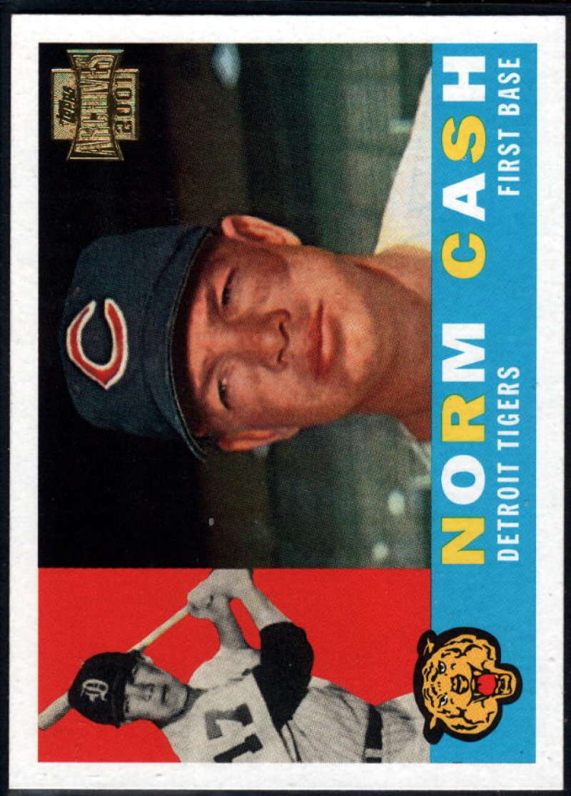 2001 Topps Archives #99 Norm Cash 60 NM-MT+ 