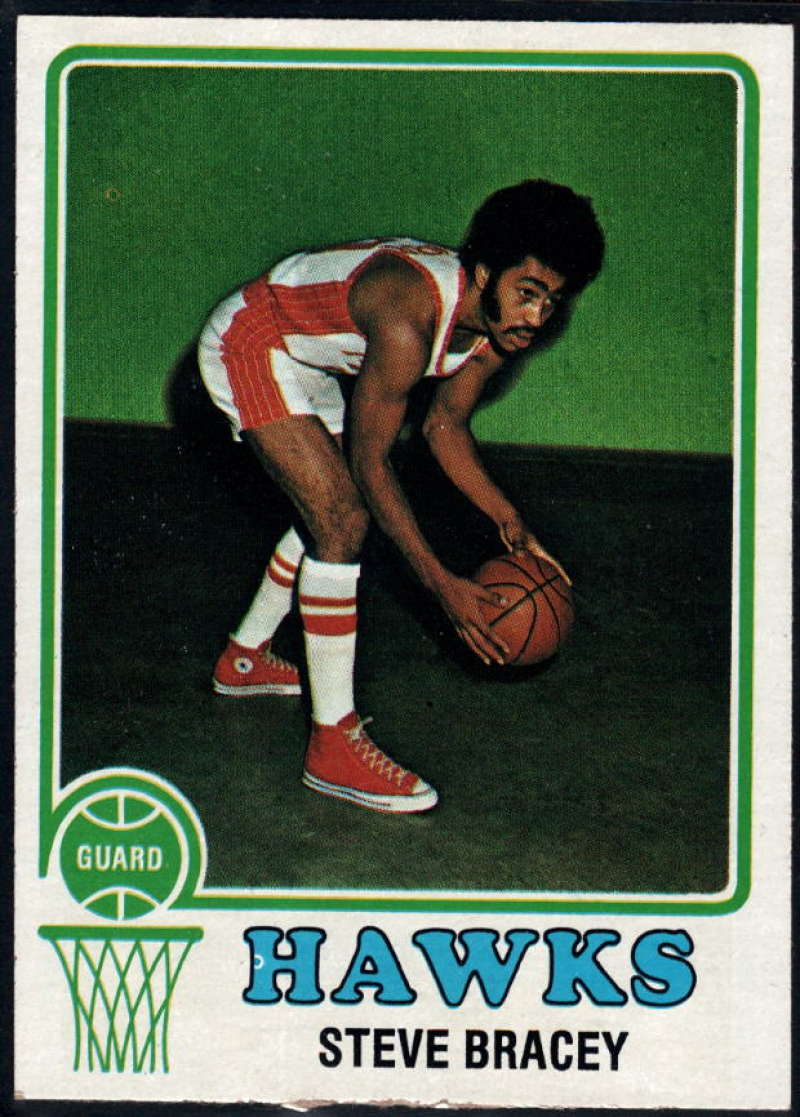 1973-74 Topps #119 Steve Bracey EX/NM Atlanta Hawks 