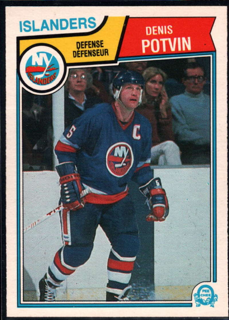 1983-84 O-Pee-Chee #16 Denis Potvin NM-MT New York Islanders 