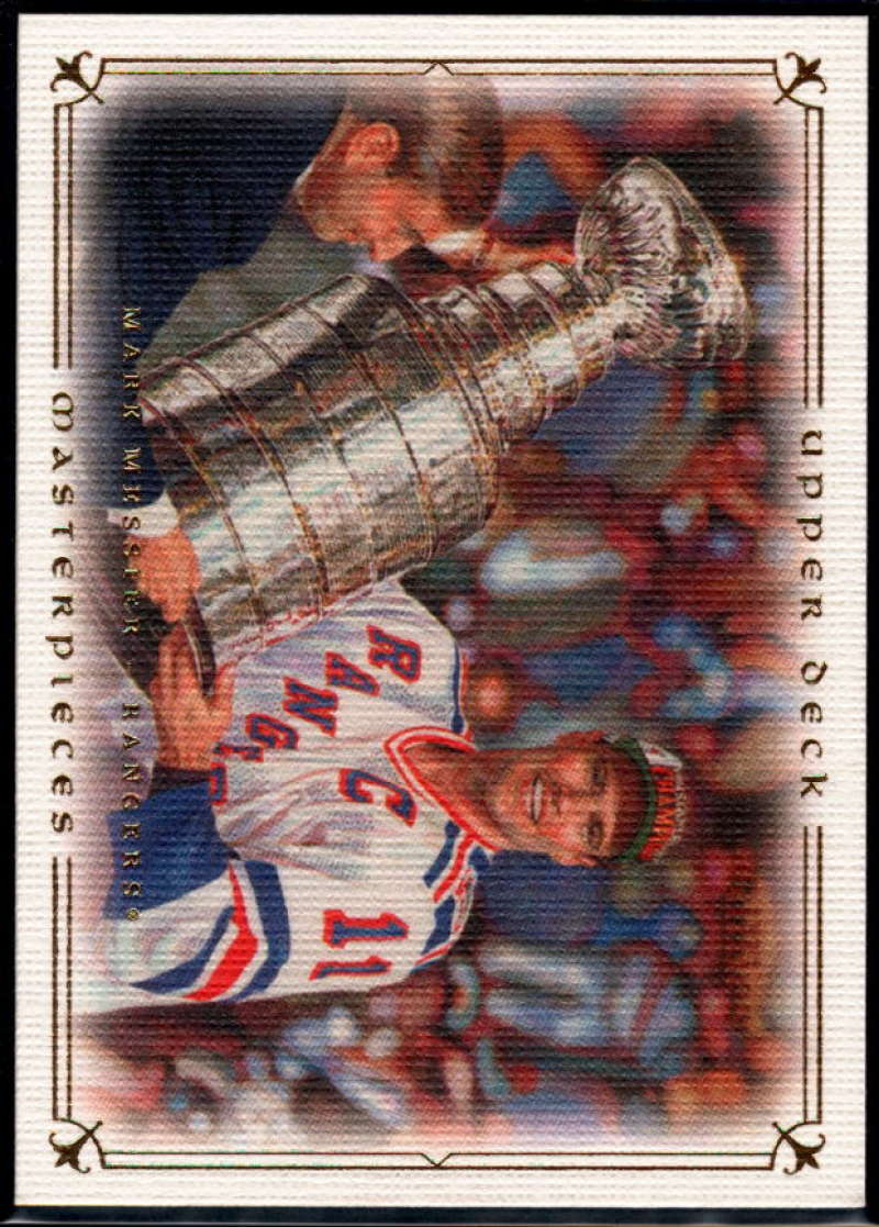 2008-09 Upper Deck Masterpieces #10 Mark Messier NM-MT+ New York Rangers 