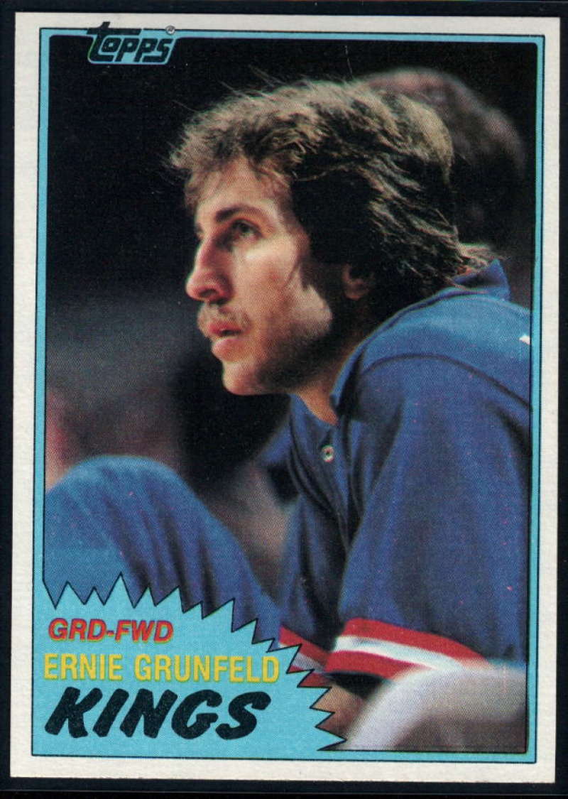 1981-82 Topps #MW94 Ernie Grunfeld NM-MT Kansas City Kings 