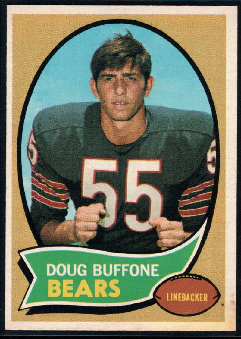 1970 Topps #163 Doug Buffone EX/NM RC Chicago Bears 
